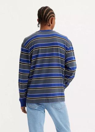 Лонгслів, кофта levi’s relaxed long sleeve authentic t-shirt, левіс, оригінал3 фото