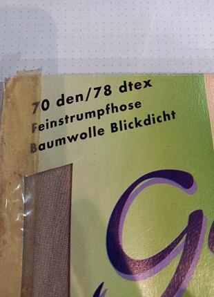 Колготки плотні