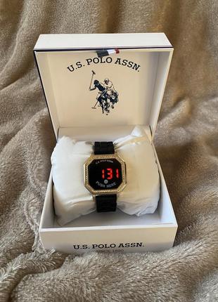 Us polo assn led watch оригинал новые женские наручные часы лэд + браслеты юс поло3 фото