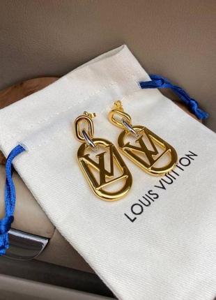 Сережки louis vuitton 9
