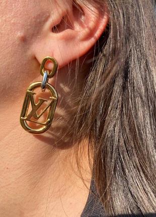 Сережки louis vuitton 2