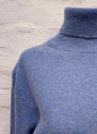 United colors of benetton яркий элегантный свитер из мягкой мериносовой меланжевой шерсти2 фото