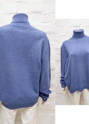 United colors of benetton яркий элегантный свитер из мягкой мериносовой меланжевой шерсти3 фото