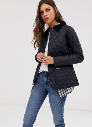 Стьобана куртка весняна barbour2 фото