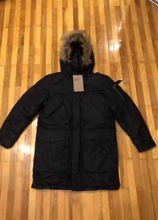 Нова зимова куртка pull and bear, колекція explorers, артикул: 9751/704/4011 фото