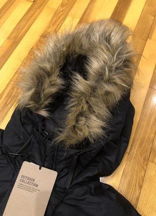 Нова зимова куртка pull and bear, колекція explorers, артикул: 9751/704/4017 фото