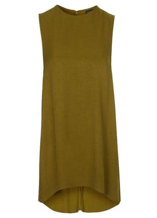 Туника топ topshop textured high neck tunic tank top4 фото