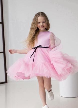Плаття на випускний. сукня на випускний в наявності, barbie сукня рожева 110 116 122 128 134 140 1467 фото
