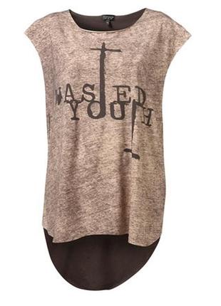 Футболка topshop wasted youth