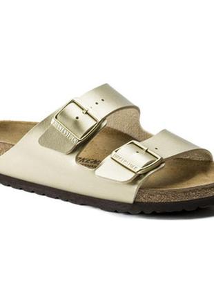 Ортопедичні шльопанці сандалі на корку birkenstock arizona/ розм.38 оригінал2 фото