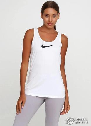 Спортивная беговая майка/борцовка с перфорацией по спине nike dri-fit