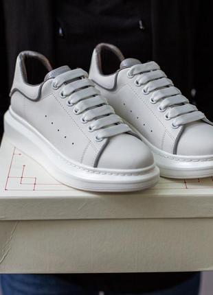 Alexander mcqueen white reflective