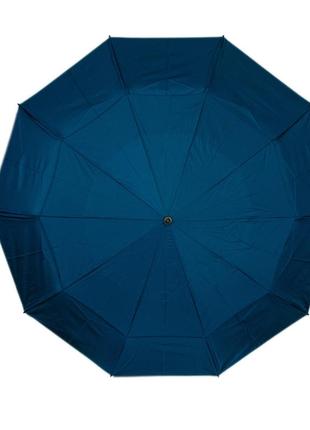 Зонт складной автомат parachase 3236 синий 3 ст 10 сп2 фото