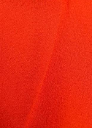 Эффектное красное-яркое платье с оборкой от киры пластининой5 фото