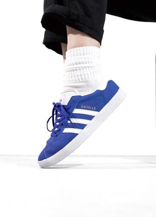 💙adidas gazelle blue💙 ❤️36рр-45рр❤️ кроссовки женские адедас газель синие, кроссовки адидас газель