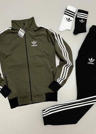 Костюм adidas: кофта-штани 2 пари шкарпетки у подарунок!2 фото