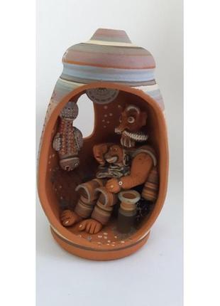 Статуэтка керамика nessebok болгария, авторская, нач. 90-х.