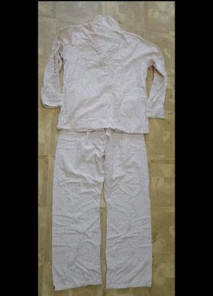 Байкова піжама фланелєва піжама штанами баєвий костюм сорочка штани для дому3 фото