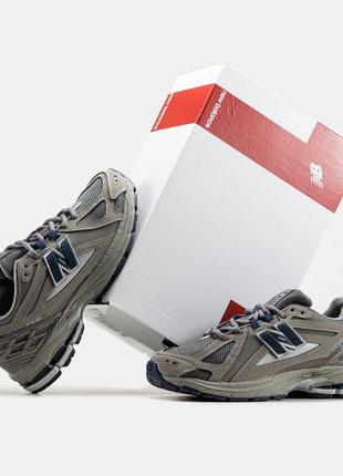 Мужские кроссовки new balance 1906r grey blue 40-41-42-43-44-455 фото