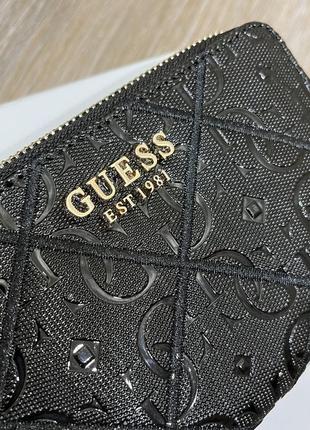 Кошелек guess черный оригинал с логотипом6 фото