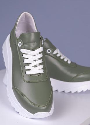 Шкіряні кросівки жіночі✨😍