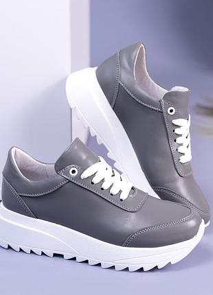 Шкіряні кросівки жіночі ✨😍