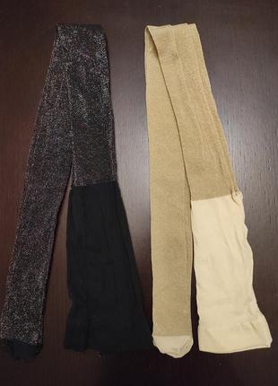 Святкові колготи h&m. ціна за одні