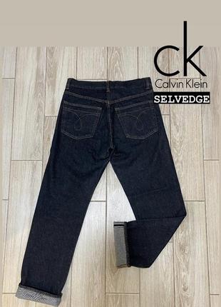 Джинси calvin klein selvedge (w32)1 фото