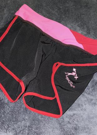 Спортивные шорты с завязками и вшитыми трусиками шнурок спорт фитнес атлетика4 фото