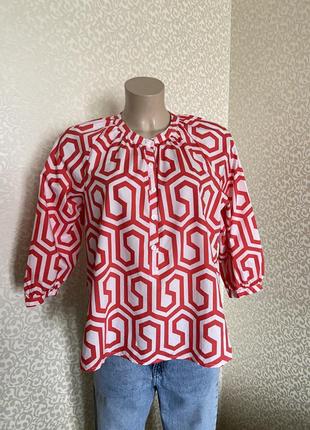 Яскрава блуза з хрусткої бавовни manor