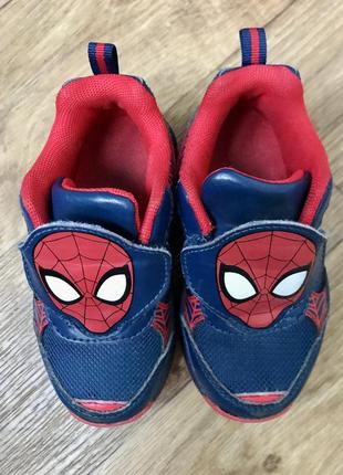 Кросівки 15,5 см марвел людина-павук marvel spiderman для хлопчика3 фото