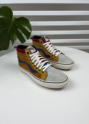 Оригинальные замшевые топы vans old skool