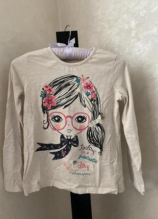 Футболка с длинными рукавами