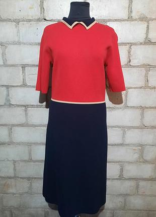 Стильна сукня міді трикотажна