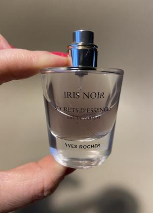 Винтажный снятый с производства iris noir yves rocher парфюм , парфюмированая вода1 фото