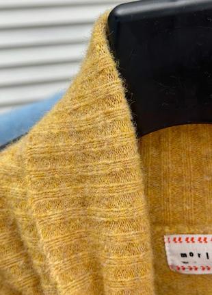 Нежный свитерик из шерсти и ламы5 фото