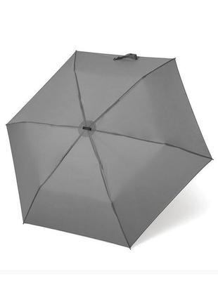 Зонтик женский механический parachase №3265 на 6 спиц серый1 фото