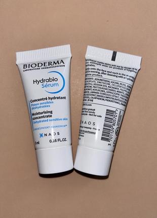 Увлажняющая сыворотка для лица bioderma hydrabio serum для чувствительной обезвоженной кожи, франция 🇫🇷2 фото