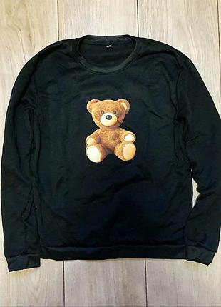 Свитшот с принтом мишки