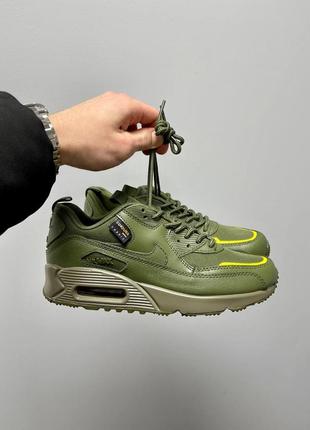 Акция мужские кроссовки nike air max 90 surplus «khaki’