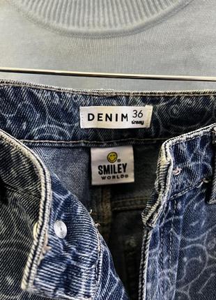 Sinsay x smile straight fit jeans4 фото