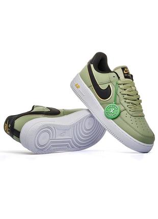 Nike air force 1 '07 lv8 olive gold black