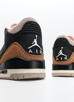 Мужские кроссовки air jordan 3 retro «desert elephan»5 фото