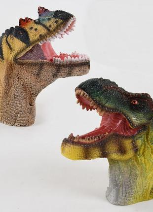 Ігровий набір на батарейках behemoths голова динозавра 2 шт multicolor (89318)