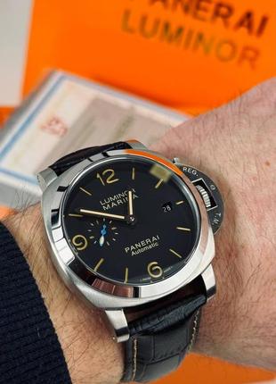 Часы мужские наручные брендовые в стиле panerai  luminor marina1 фото