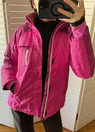 Куртка лыжня розовая для катания10 фото