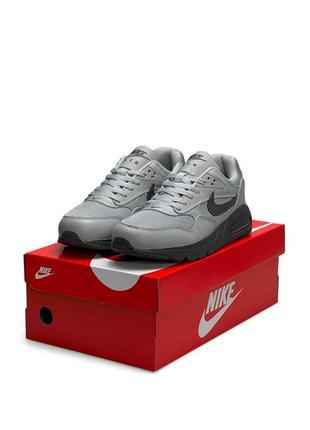 Чоловічі кросівки nike air max correlate gray black (найк аїр макс)8 фото