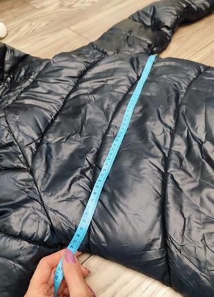 Теплая, качественная курткап на 11 лет,146 см9 фото