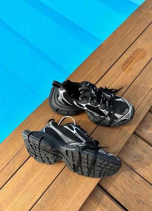 Черные массивные кроссовки в стиле бренда унисекс премиум 36 37 38 39 40 41 42 43 44 454 фото