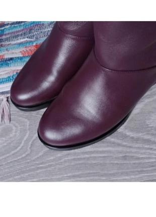 Сапоги фиолетовые,ботинки, обувь демисезонная3 фото